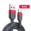 Cabo de Carregamento Rápido USB-A para Type-C