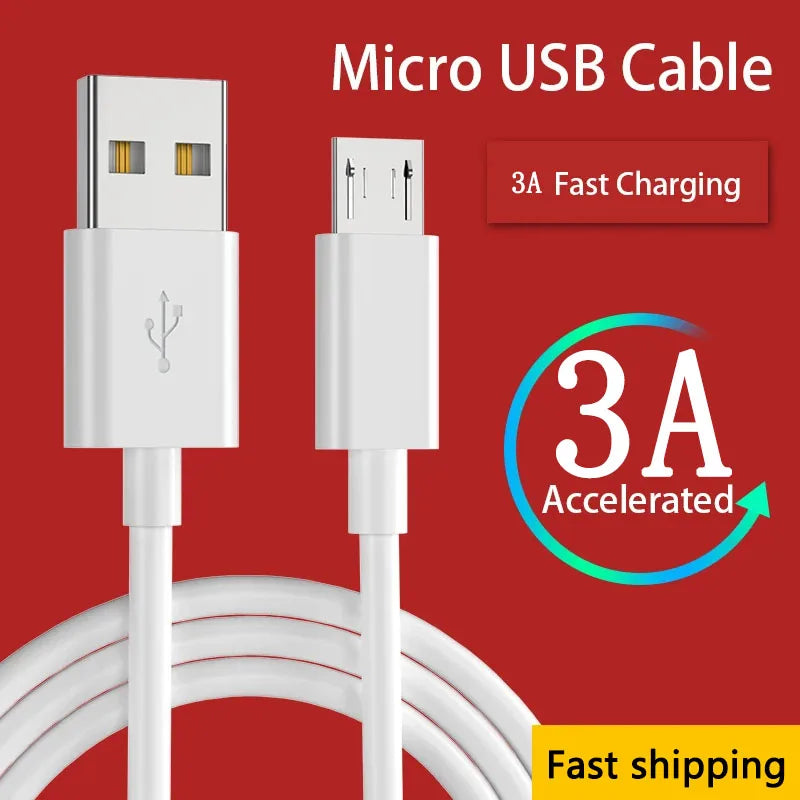 Cabo de Carregamento Rápido Micro USB Samiyoe