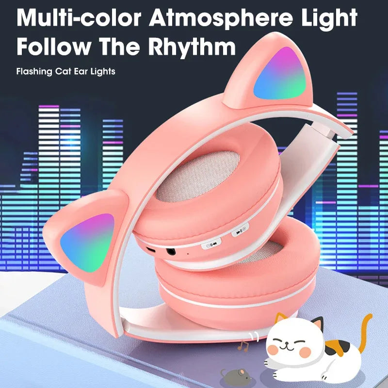 B39M Cat Ear Head mounted Bluetooth